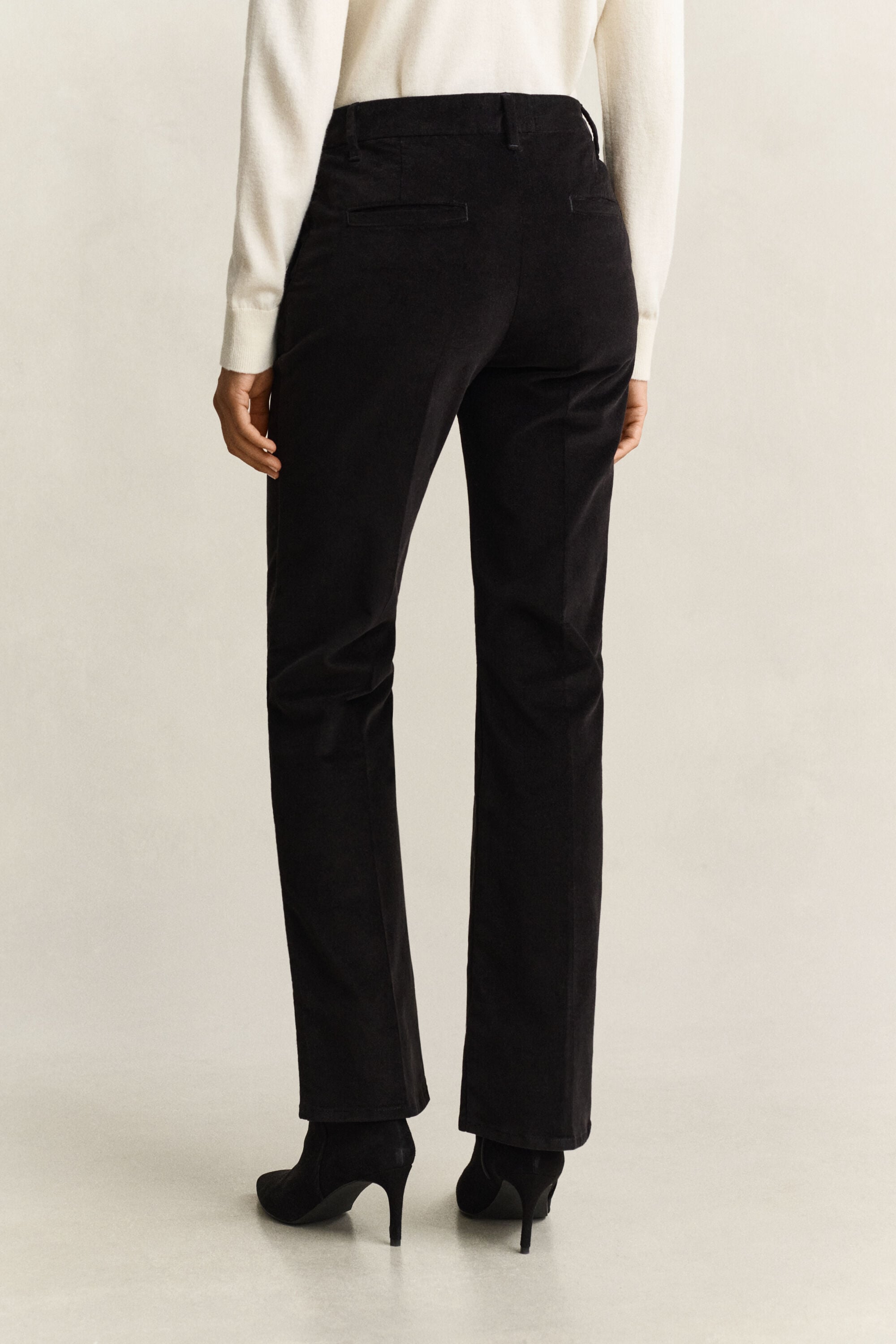 Flared Velvet Pants