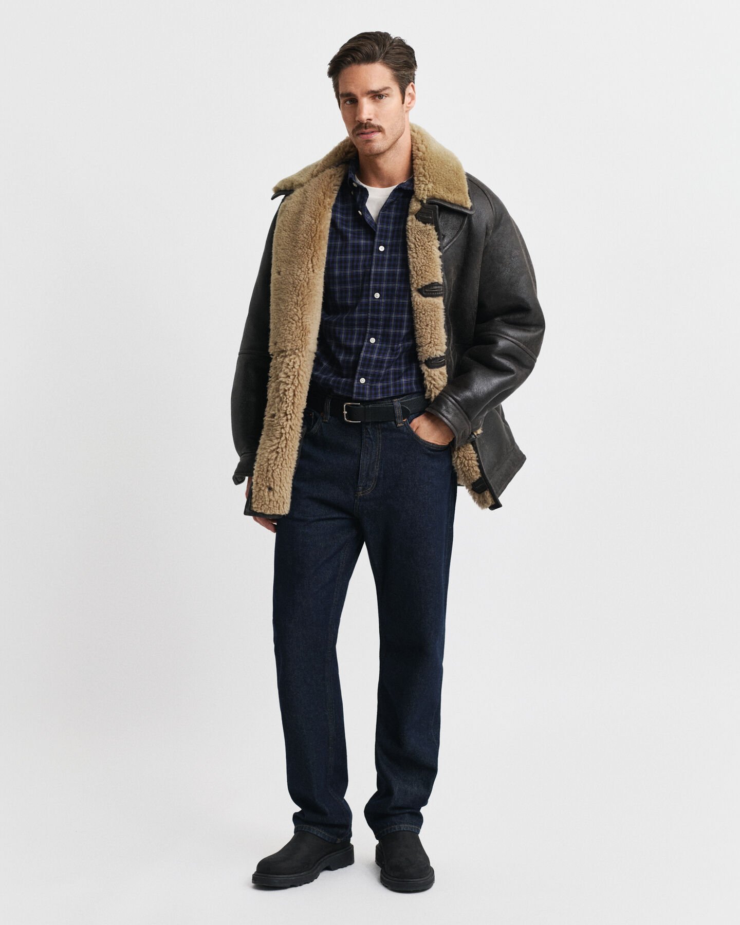 Regular Fit Classic Checked Poplin Shirt