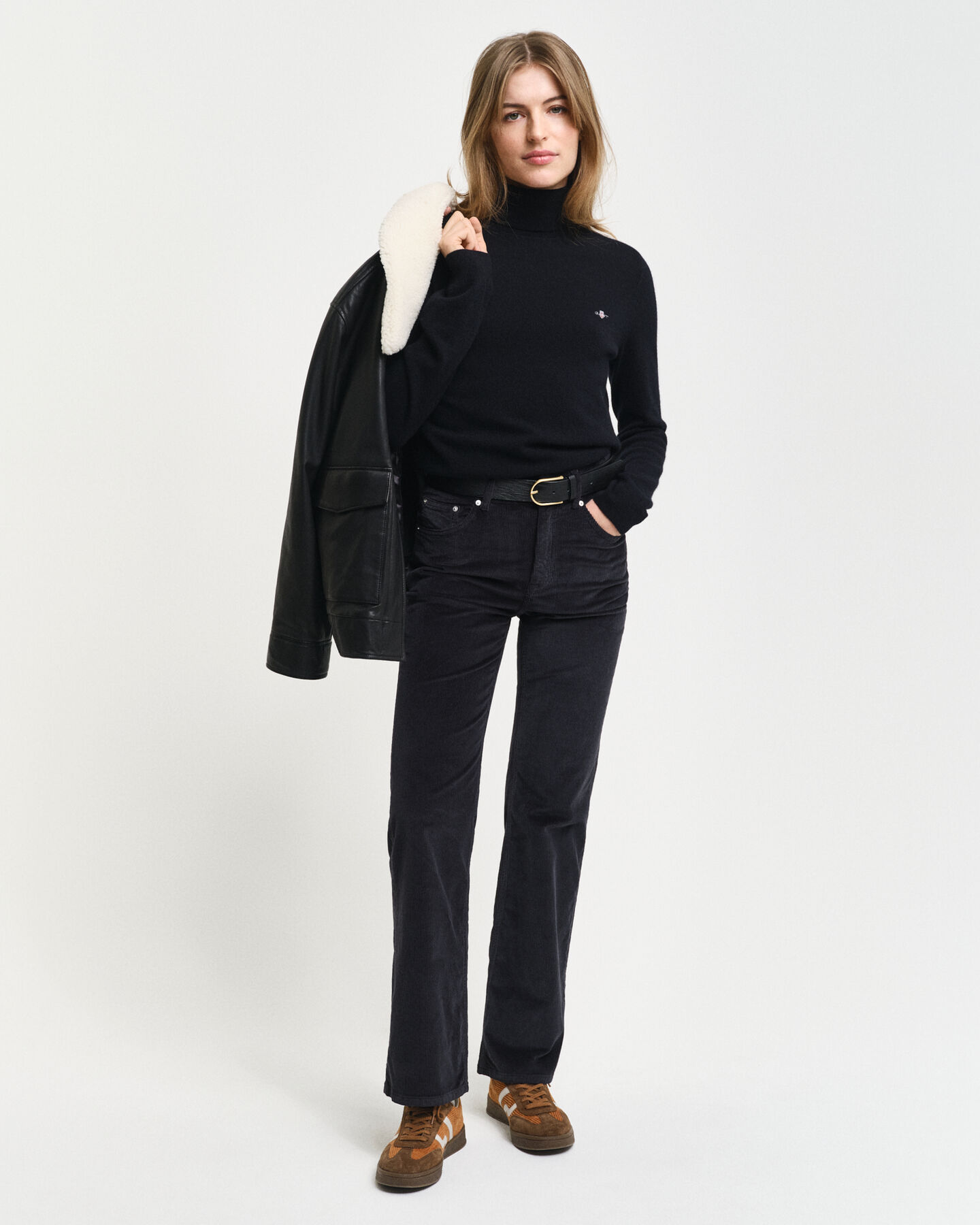 Extra Fine Lambswool Turtleneck Sweater