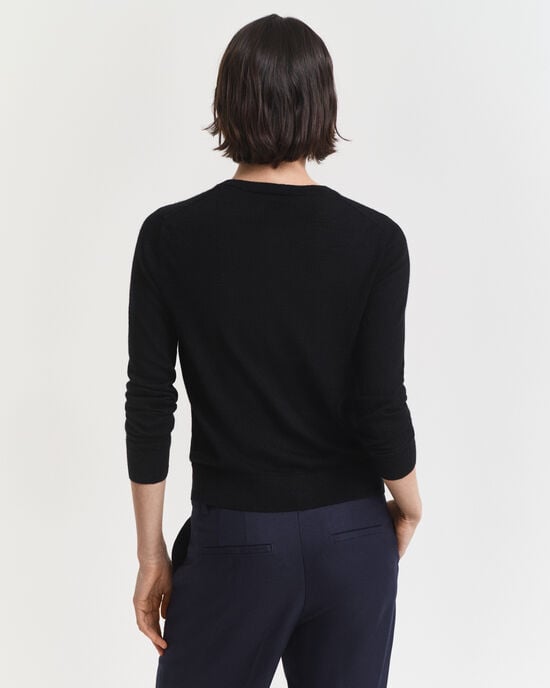 Extra Fine Merino Wool Cardigan