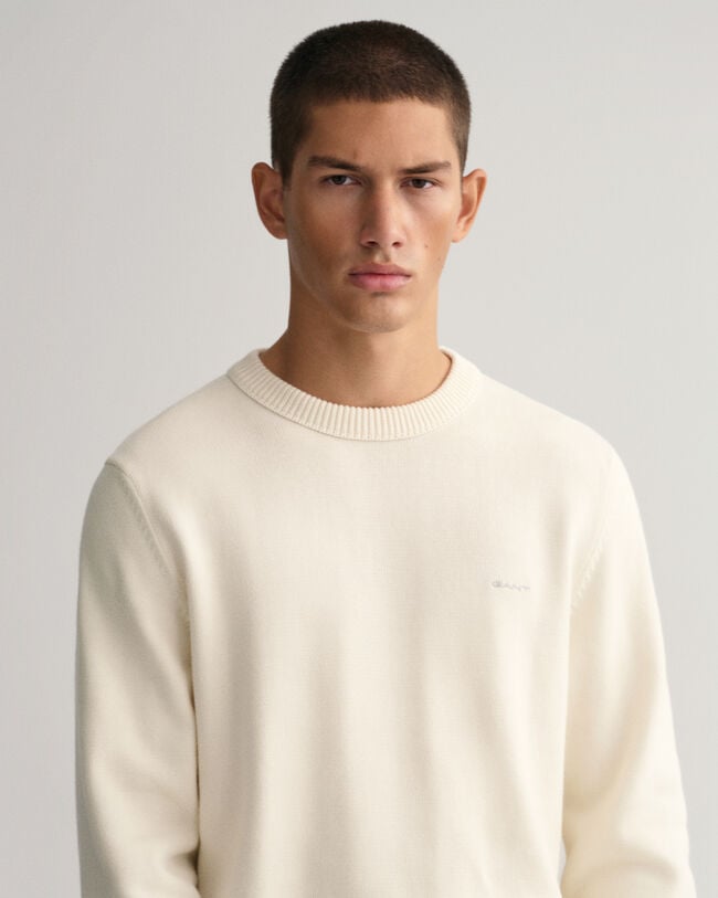 Supima Cotton Crew Neck Sweater