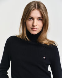 Extra Fine Lambswool Turtleneck Sweater