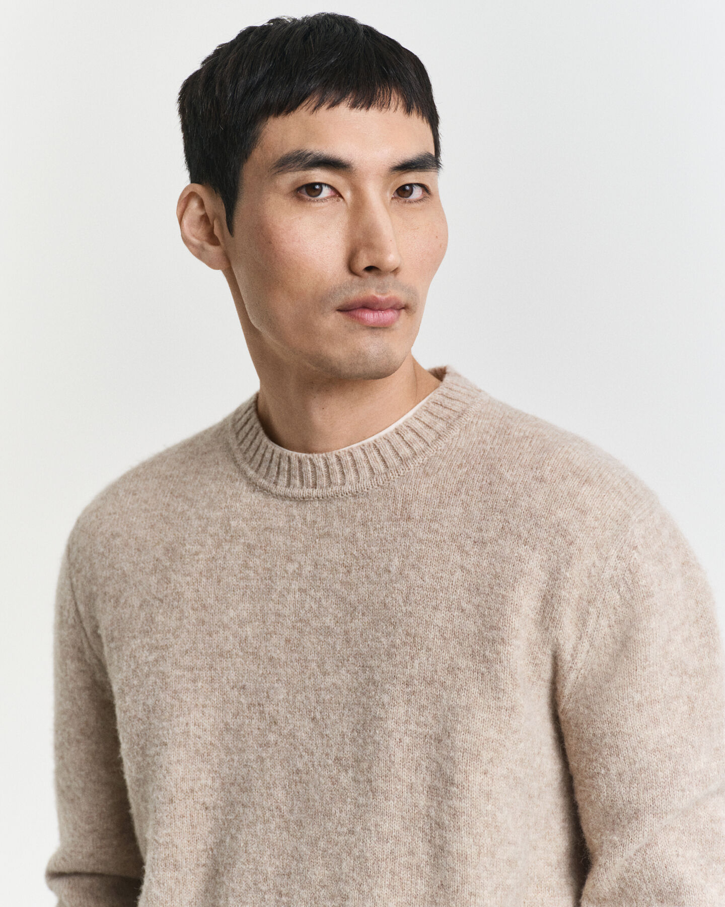 Scottish Wool Crew Neck Sweater