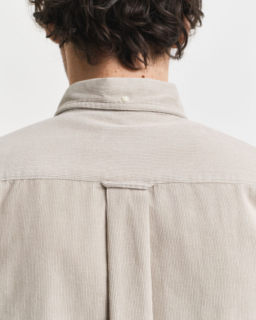 Regular Fit Cotton Corduroy Shirt