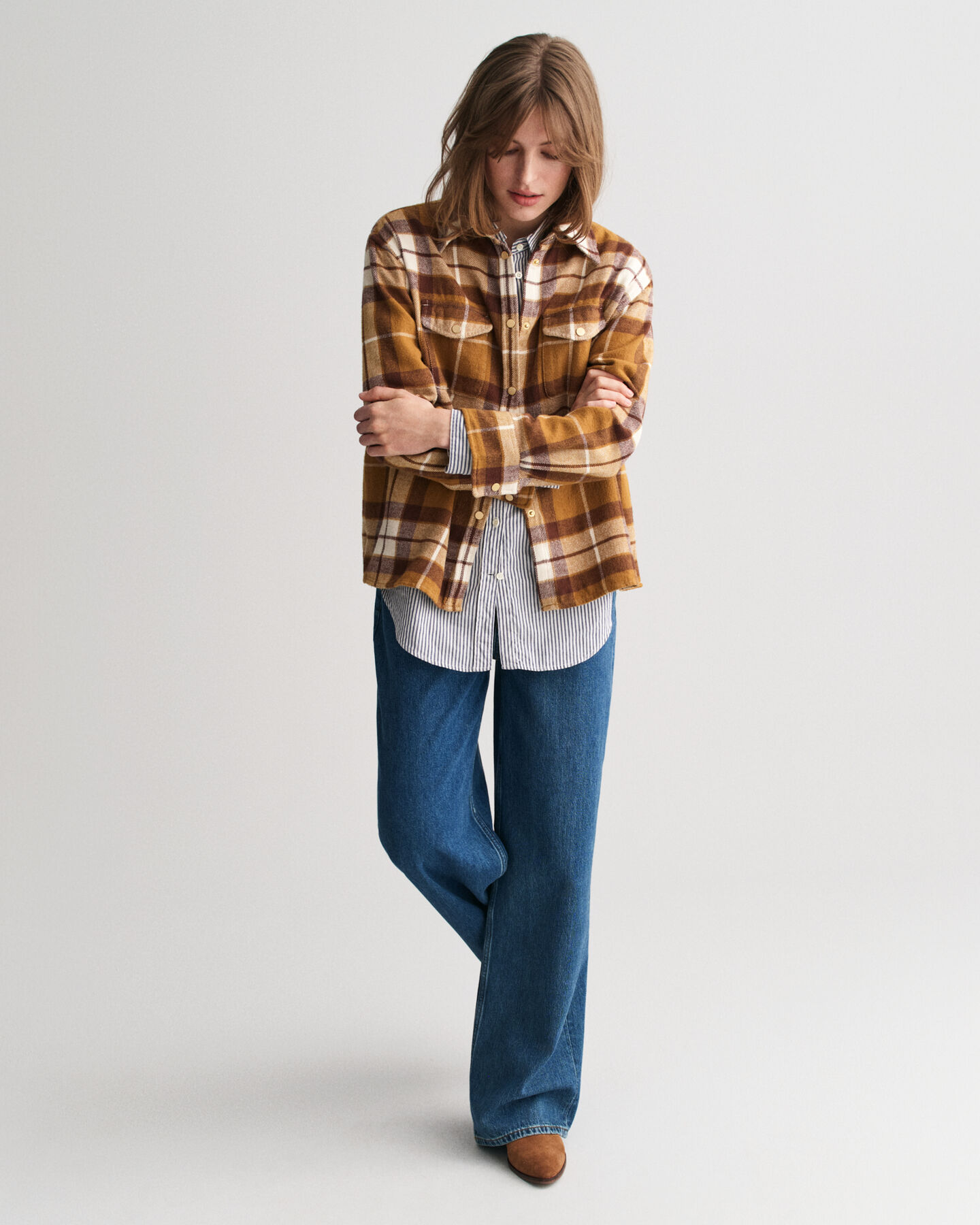 Checked Flannel Overshirt