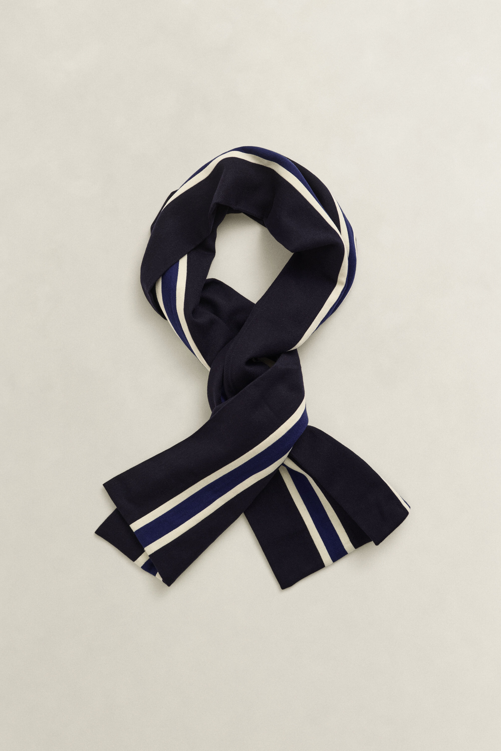 Gant x Yale Striped Woven Scarf