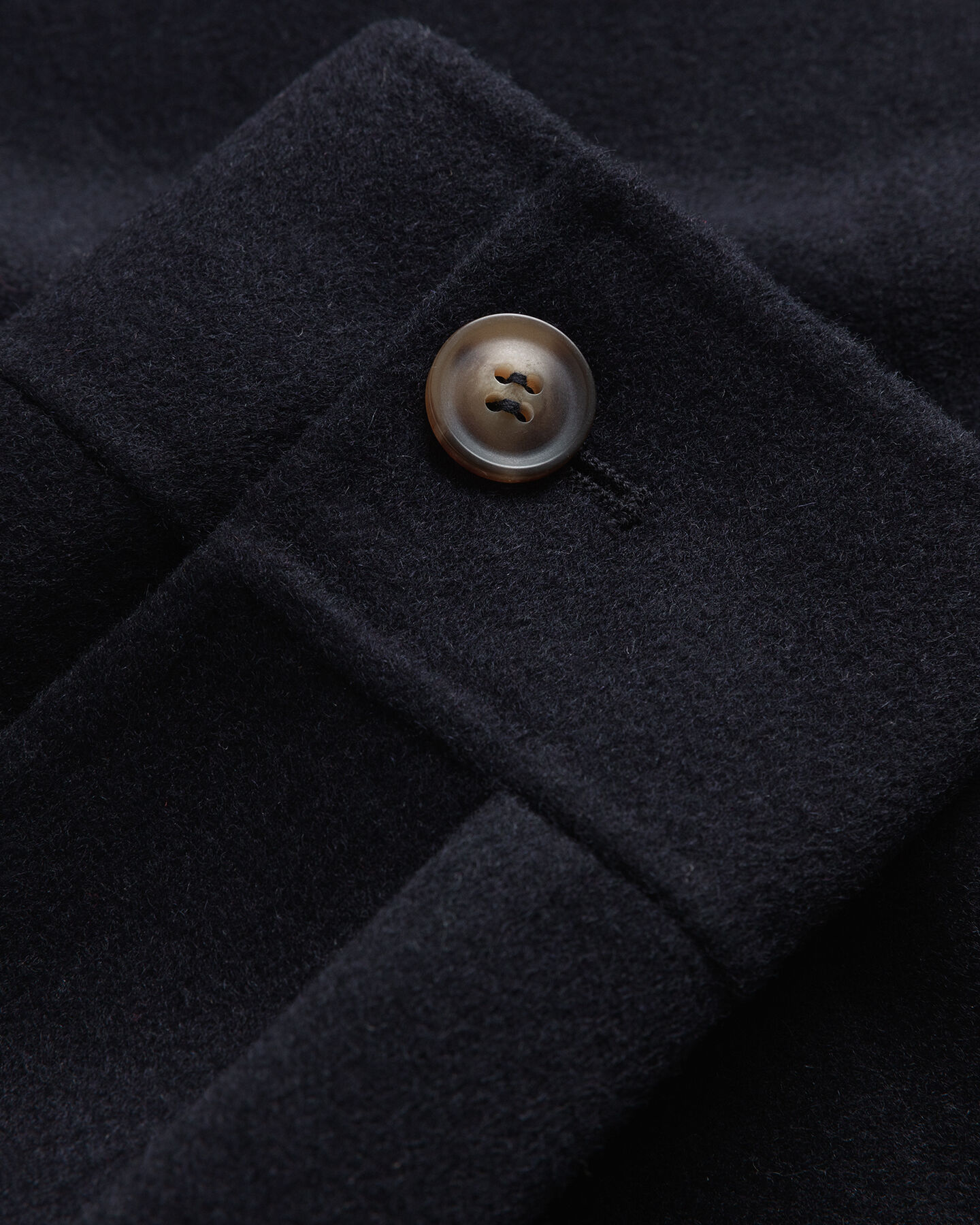 Handstitched Shirt Jacket