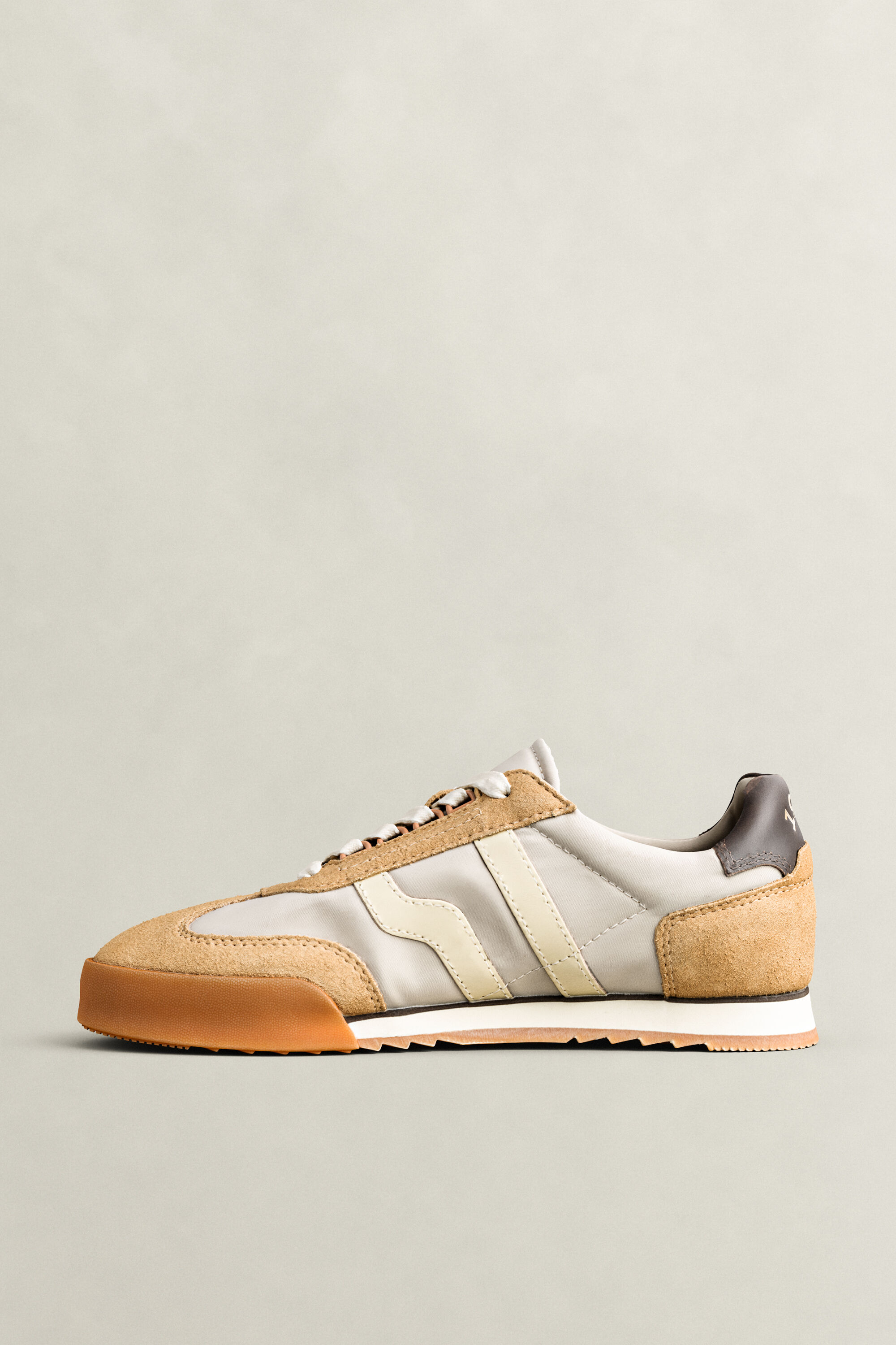 Baylle Suede Sneakers — TAUPE BEIGE