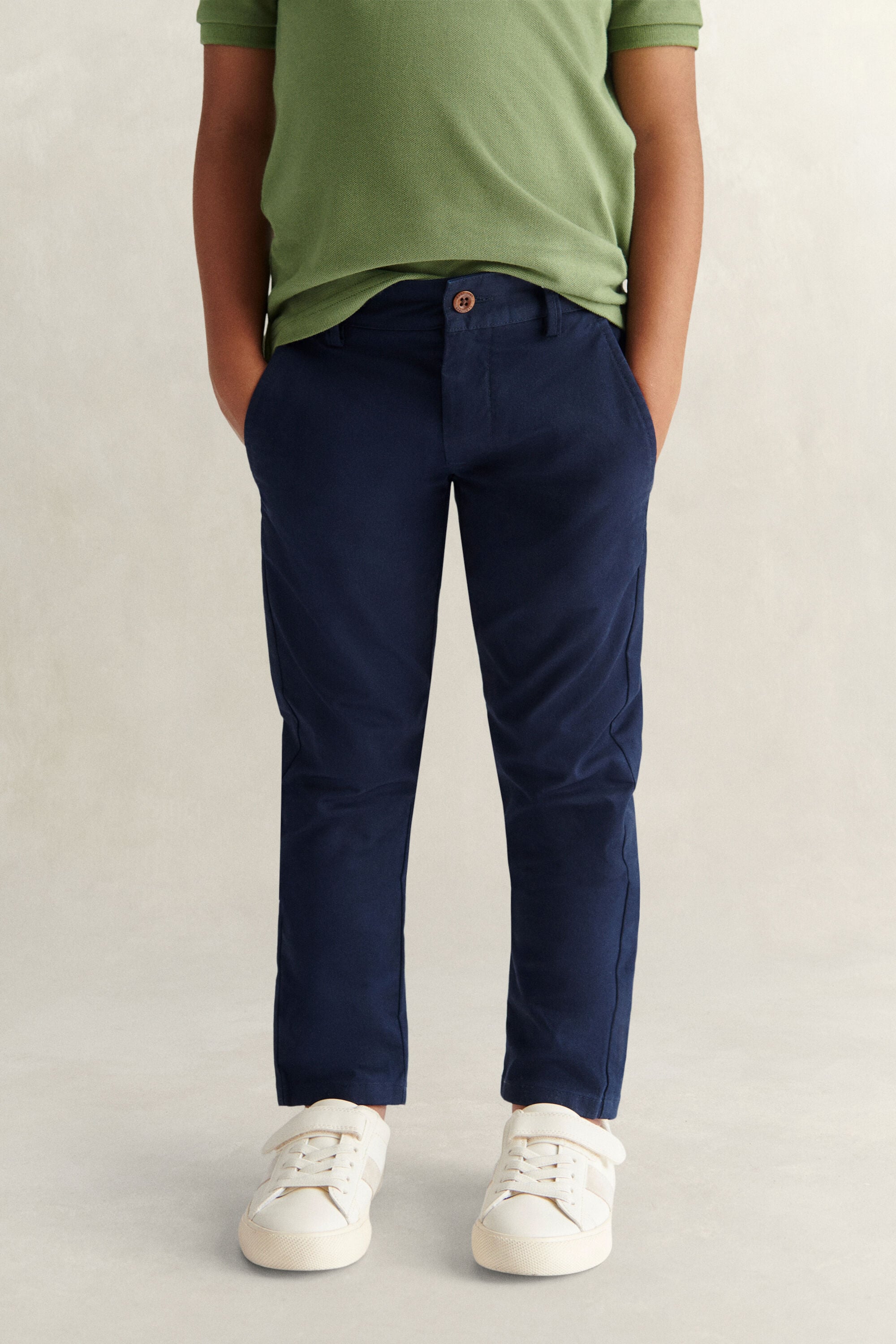 Boys Chinos — MARINE
