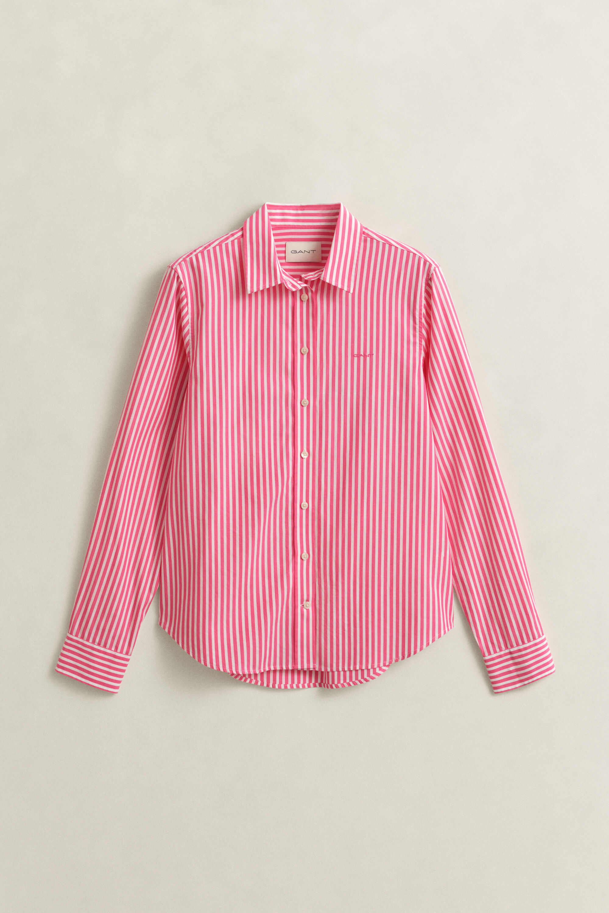 Regular Fit Classic Striped Poplin Shirt