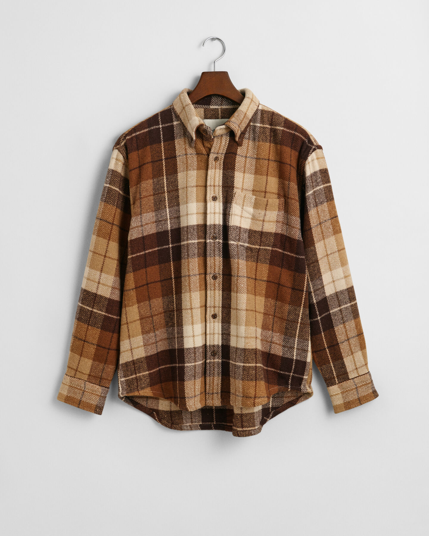 Relaxed Fit Woolster Plaid Shirt