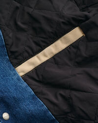 Denim Varsity Jacket