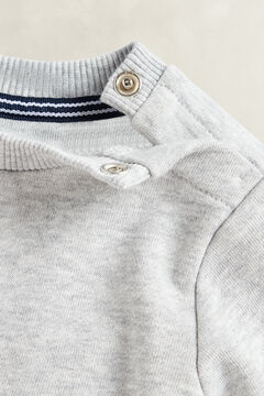Kids Archive Shield Sweatshirt — GREY MELANGE 1