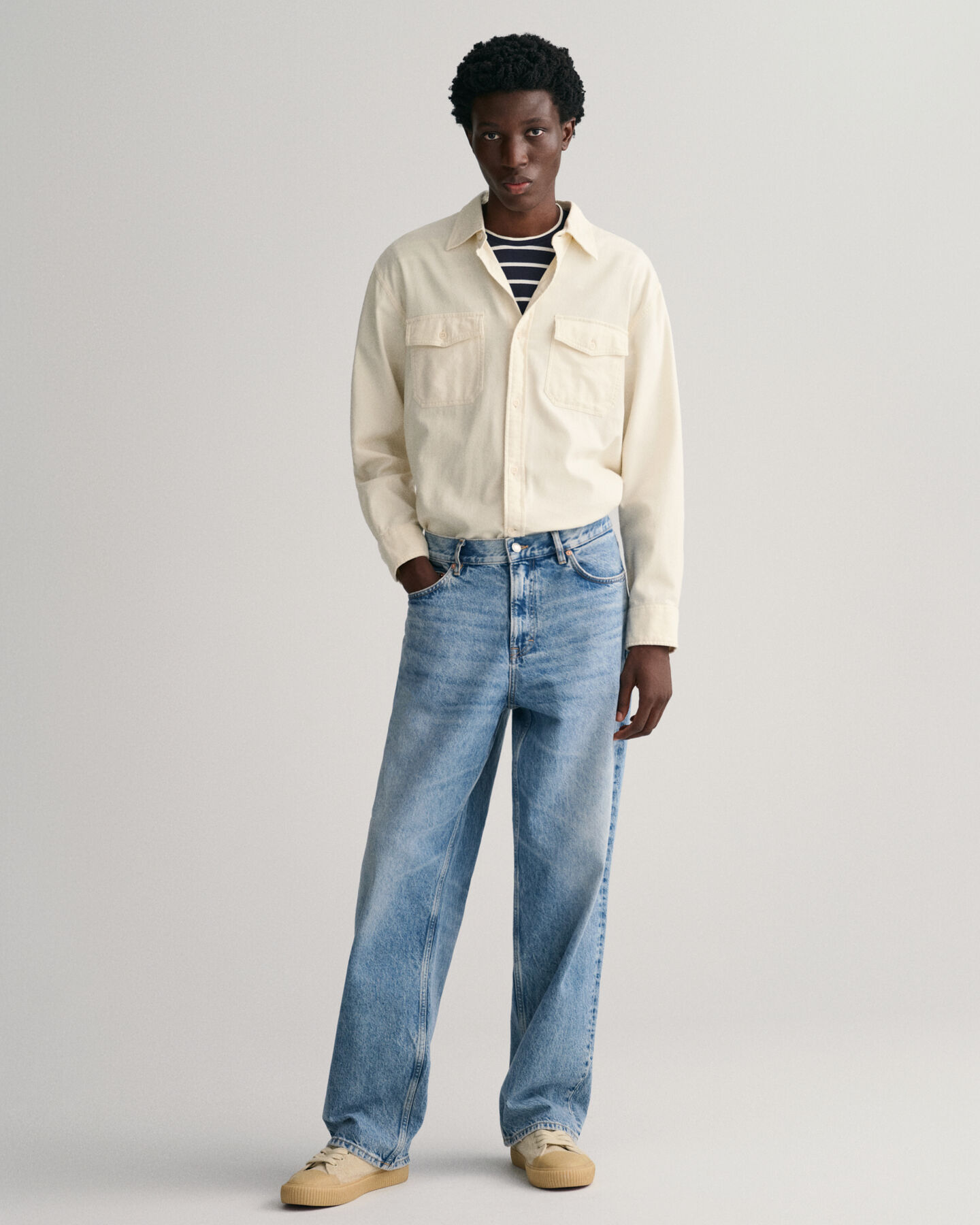 Relaxed Fit Utility Shirt