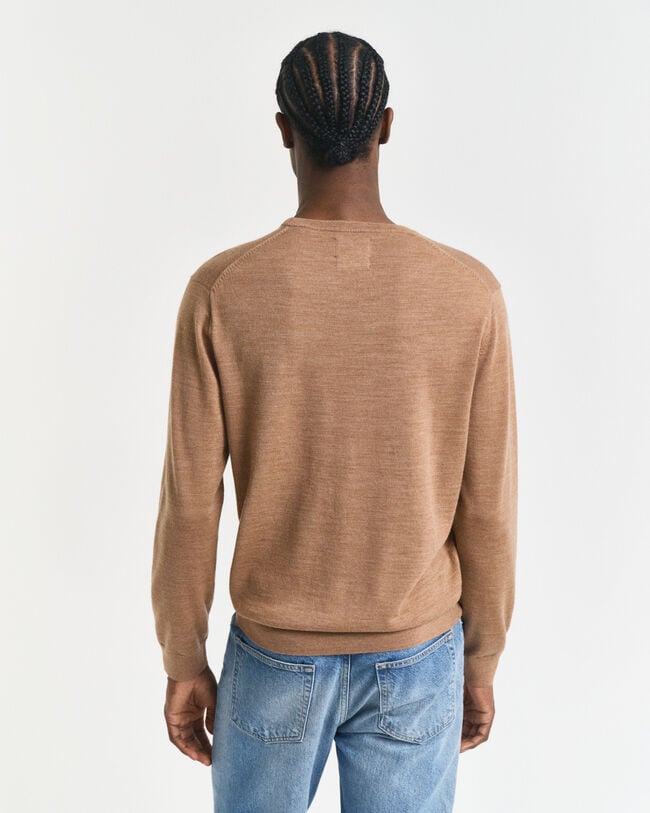 Merino Wool Crew Neck Sweater