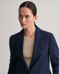 Regular Fit Stretch Linen Blazer