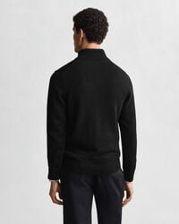 Casual Cotton Half-Zip Sweater