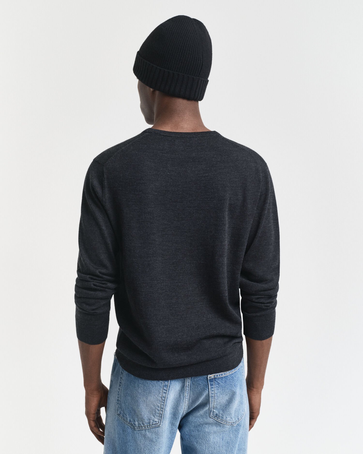 Merino Wool Crew Neck Sweater
