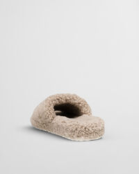 Pantolfi Open-Toe Wool Slippers