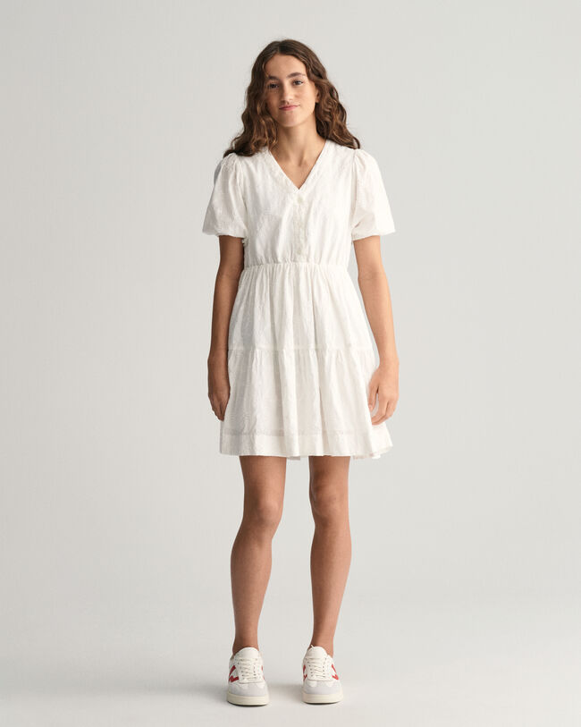 Teen Girls Broderie Anglaise Dress