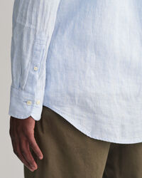 Regular Fit Striped Linen Shirt