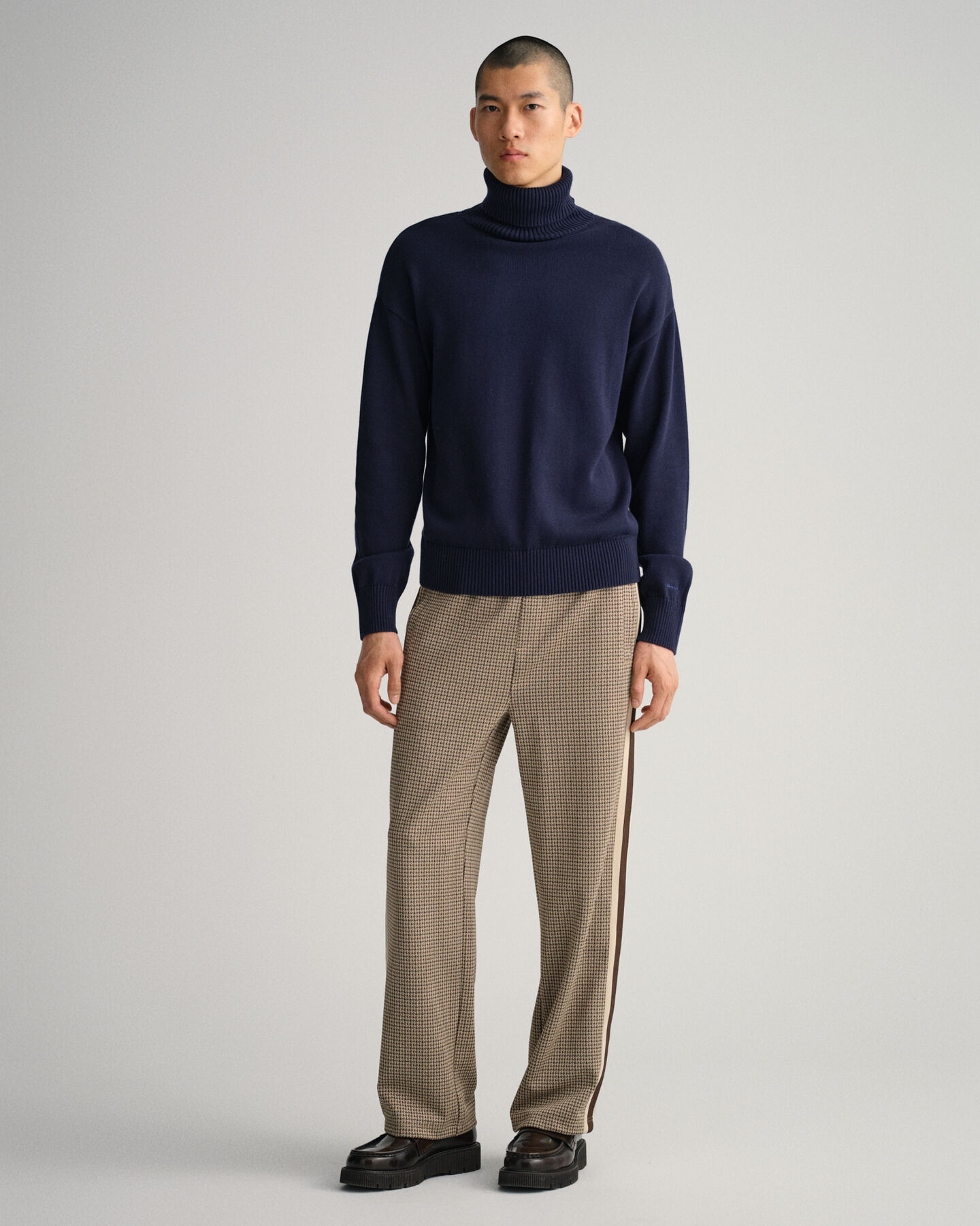 Supima Cotton Rollneck Sweater