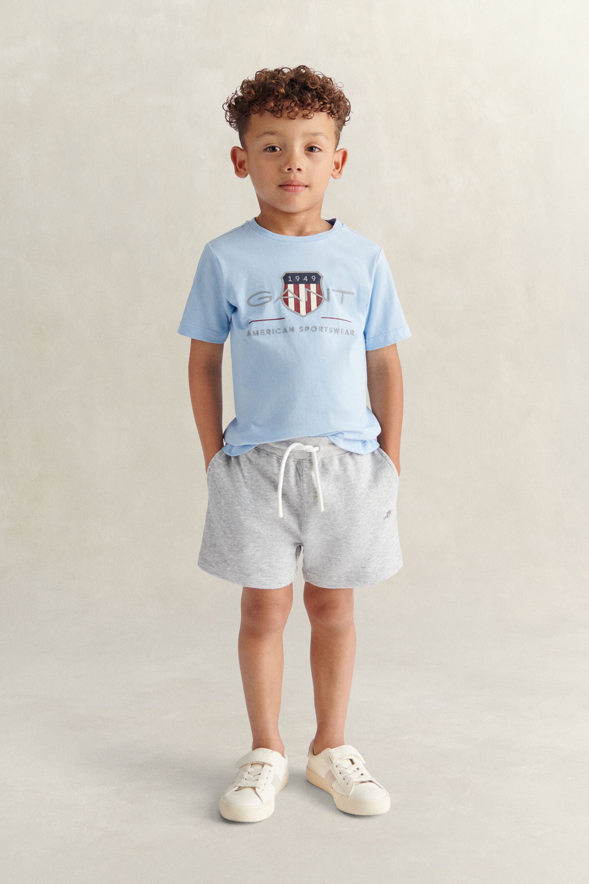 Boys Archive Shield T-Shirt & Sweat Shorts Set
