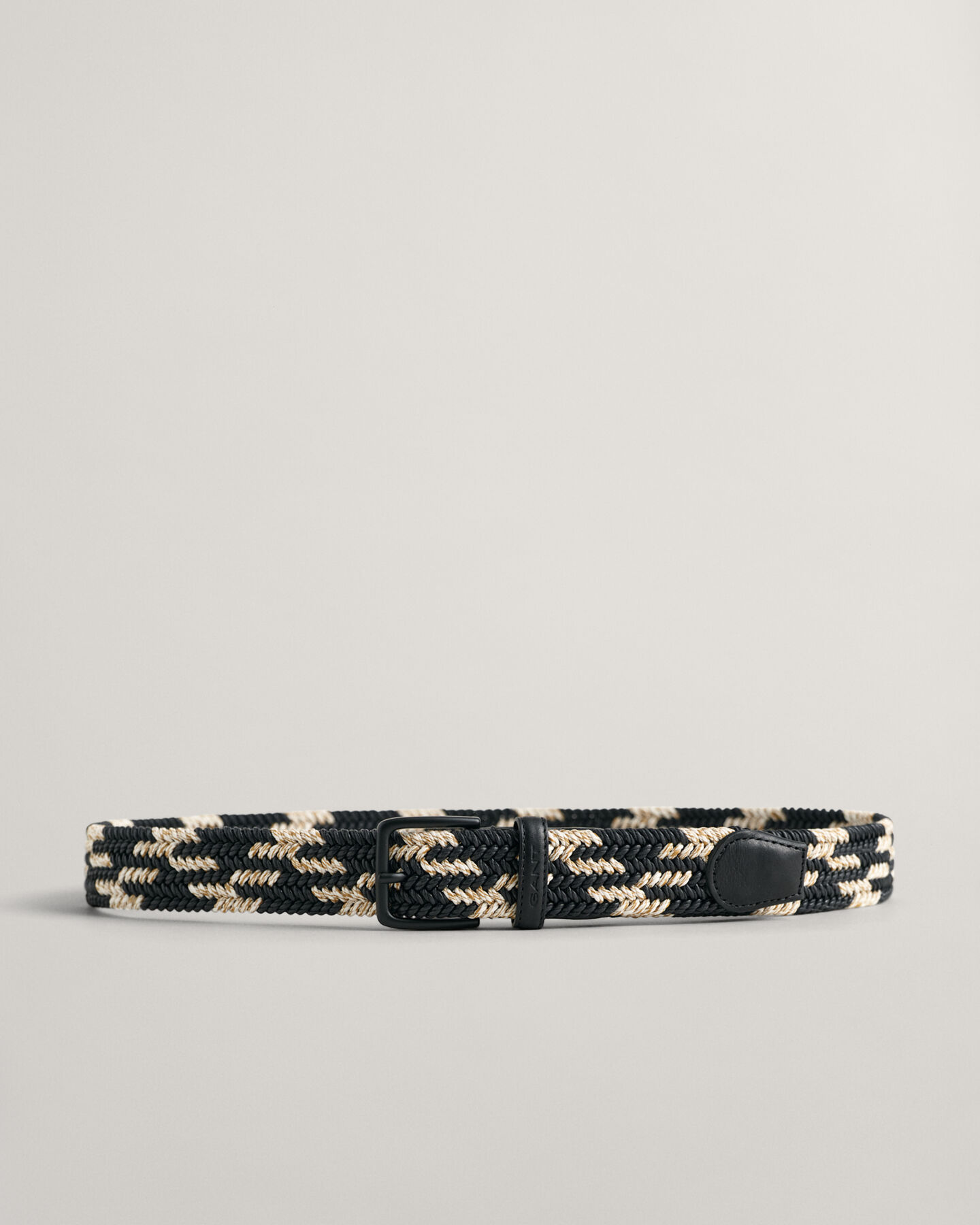 Contrast Braided Elastic Belt