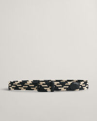 Contrast Braided Elastic Belt