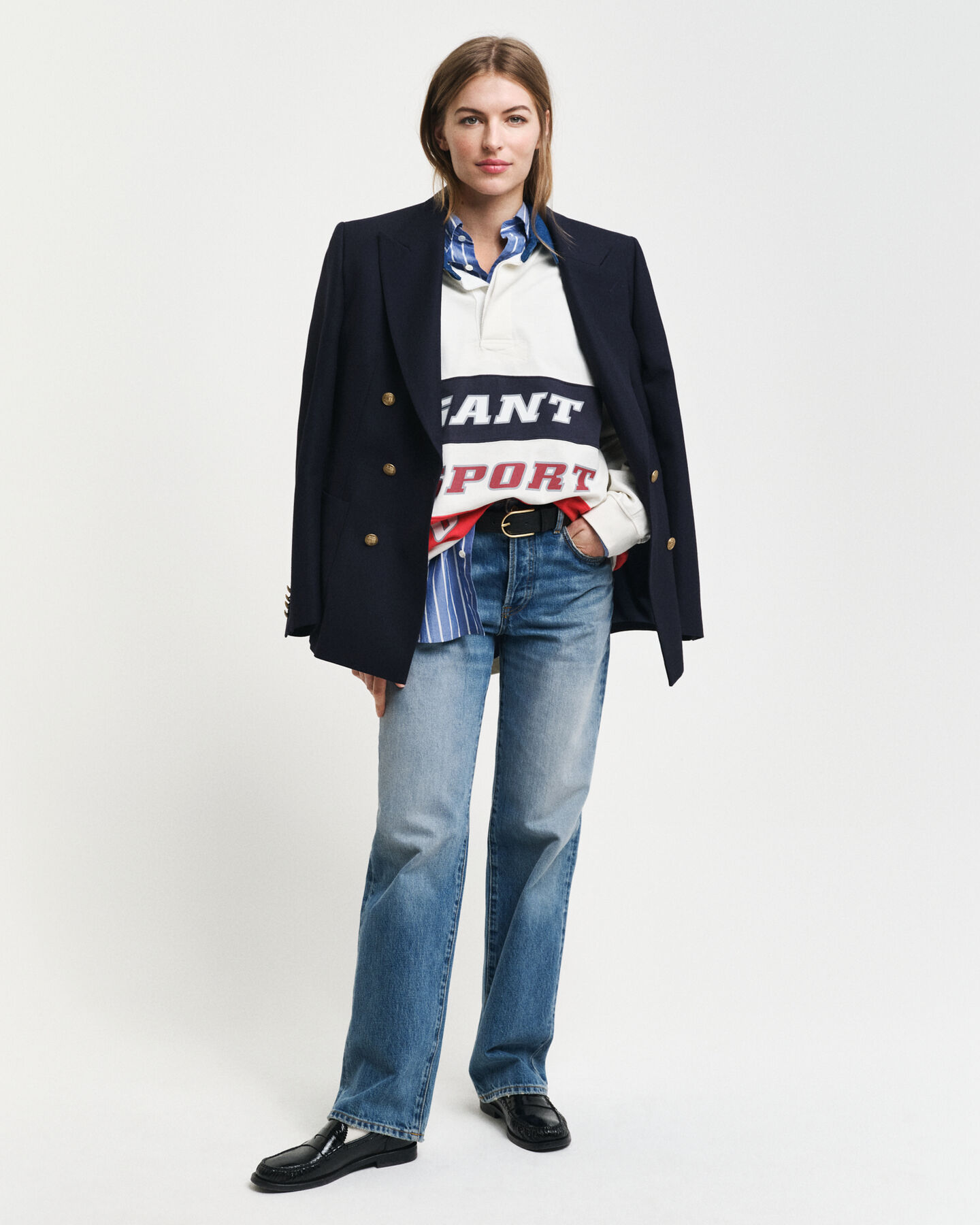 Denim Collar Heavy Rugger