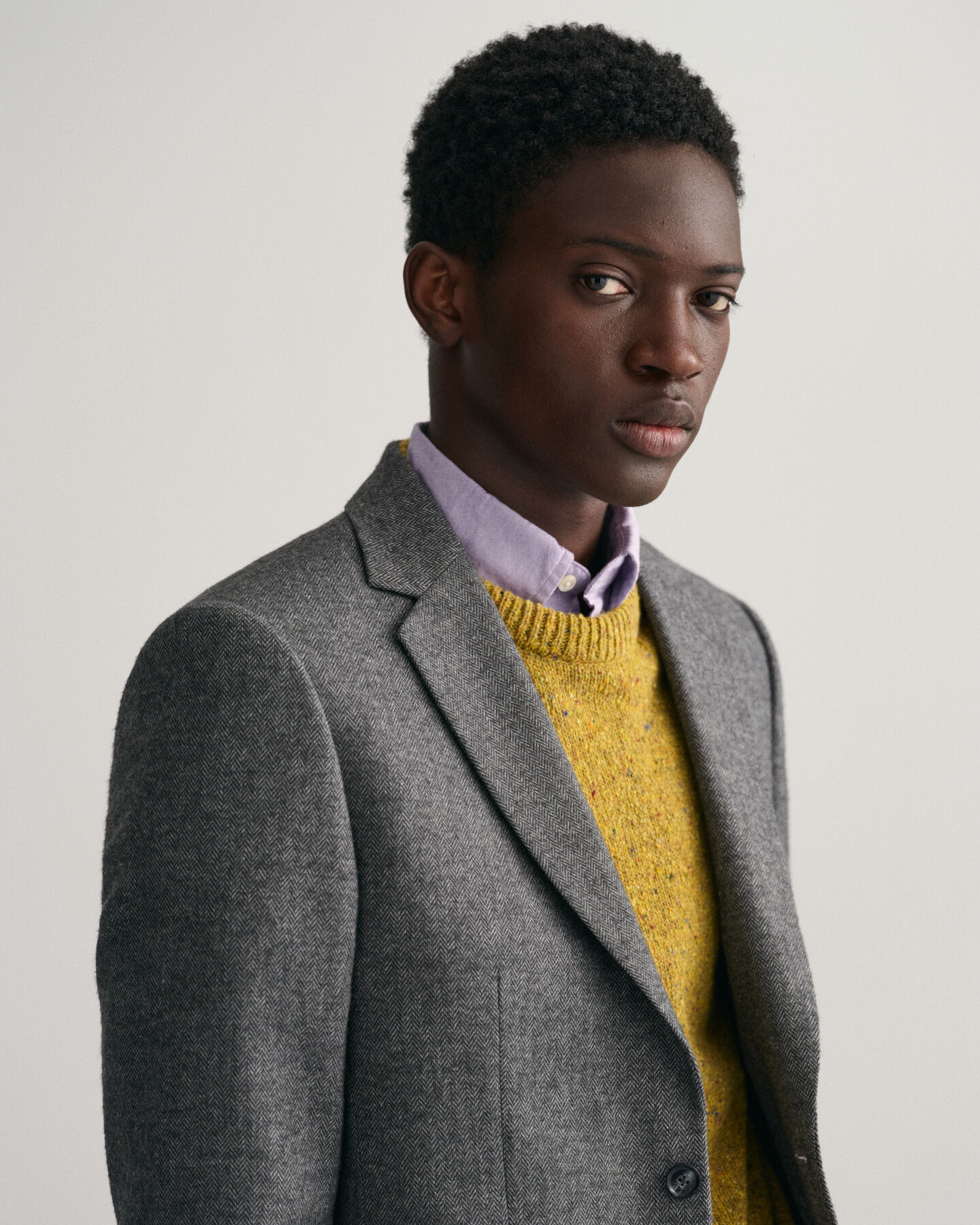 Herringbone Suit Blazer