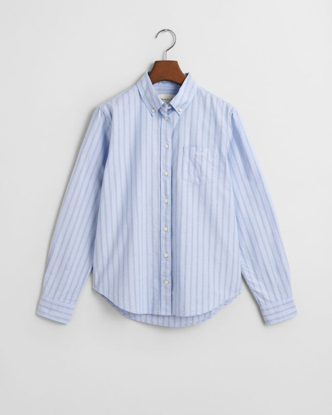 Regular Fit Striped Archive Oxford Shirt