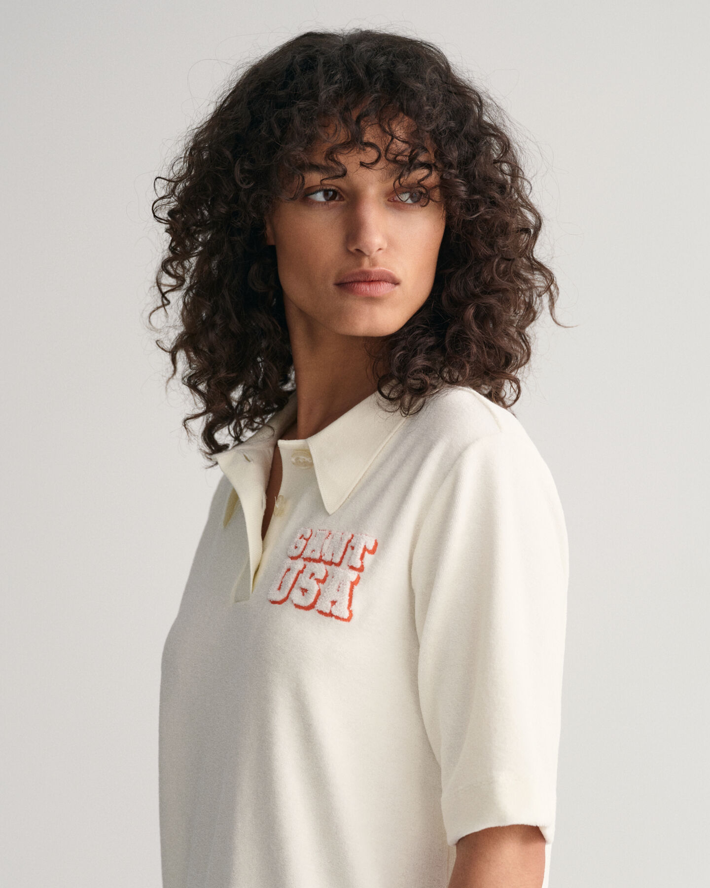 Terry Cloth Polo Dress