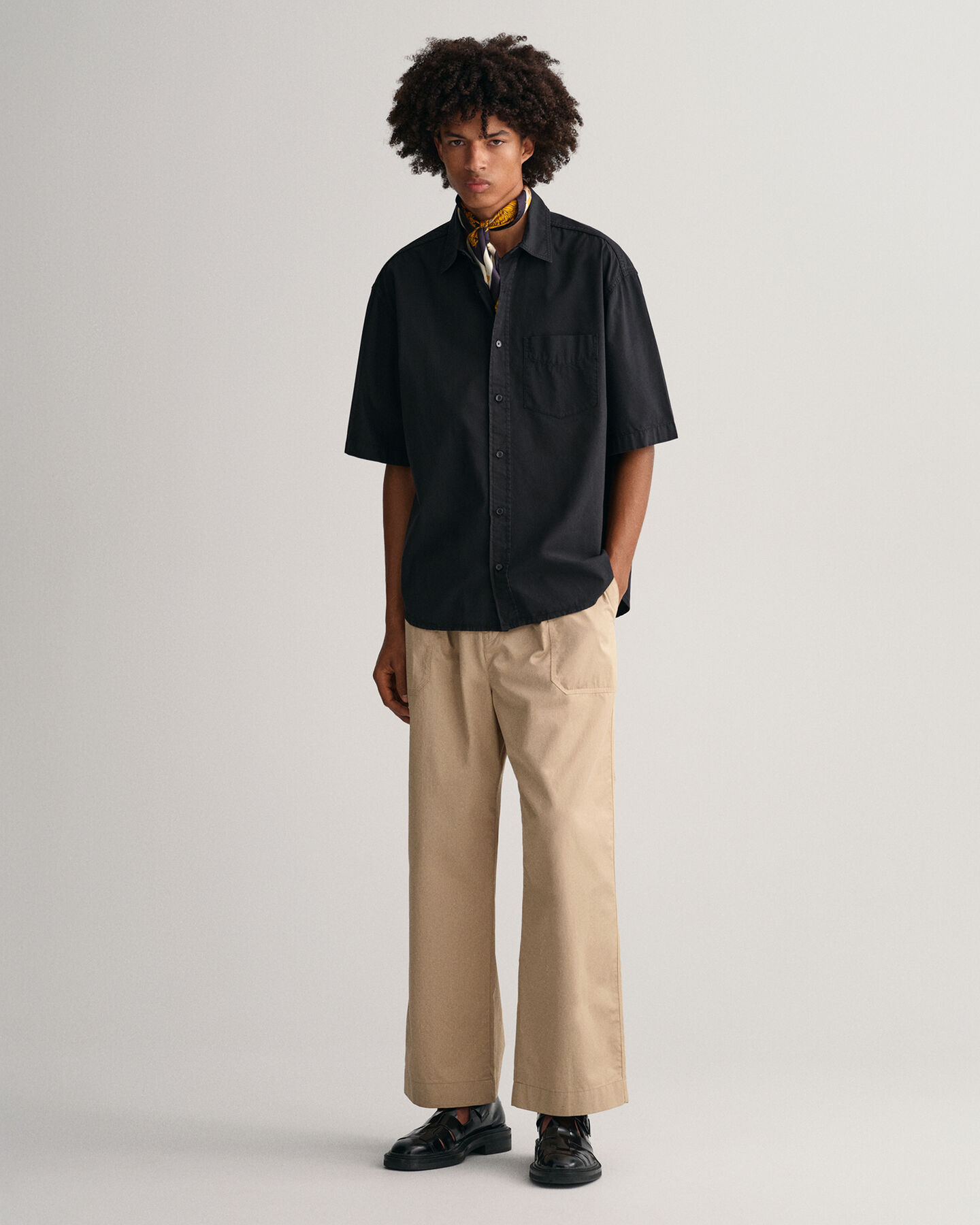 Oversized Sunfaded Short Sleeve Shirt