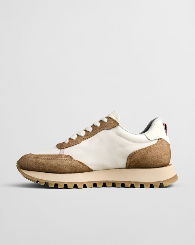 Caffay Nylon Suede Sneakers