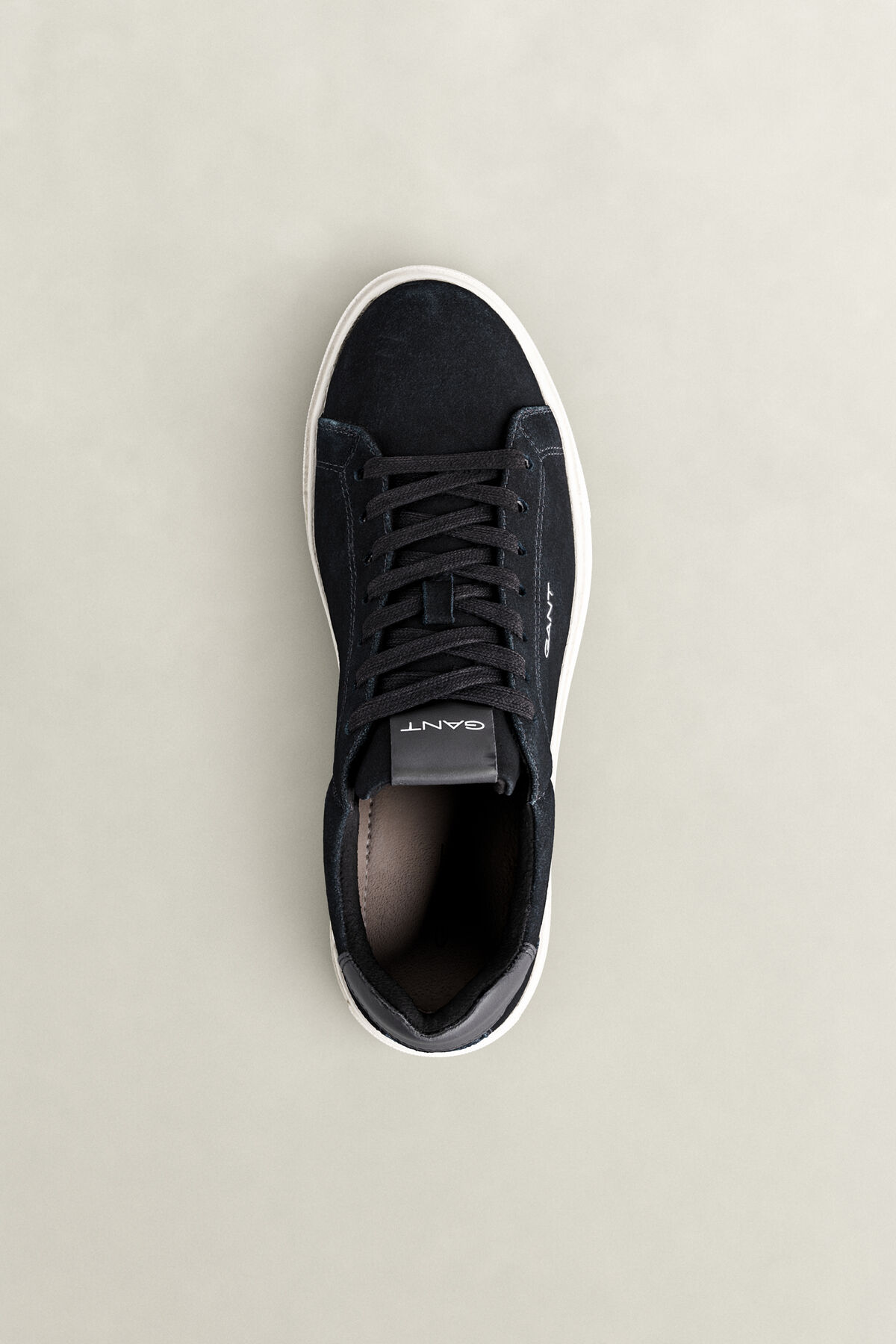 McJulien Suede Sneakers — BLACK