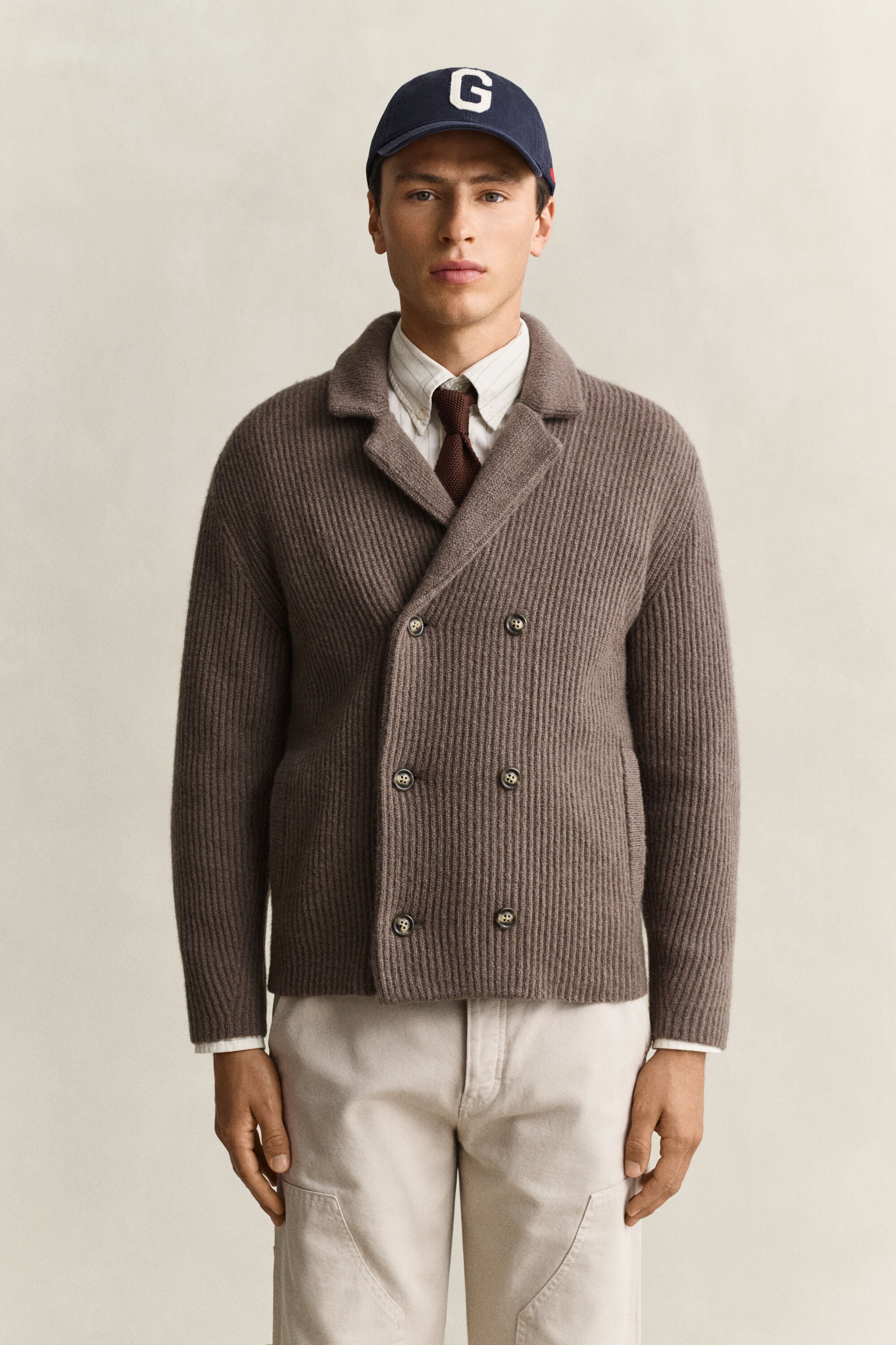 Knitted Blazer Cardigan