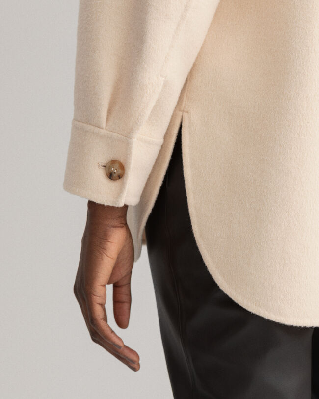 Handstitched Shirt Jacket