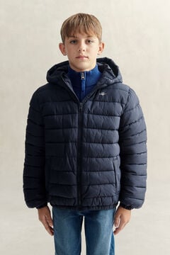Teen Boys Hooded Puffer Jacket — EVENING BLUE 7