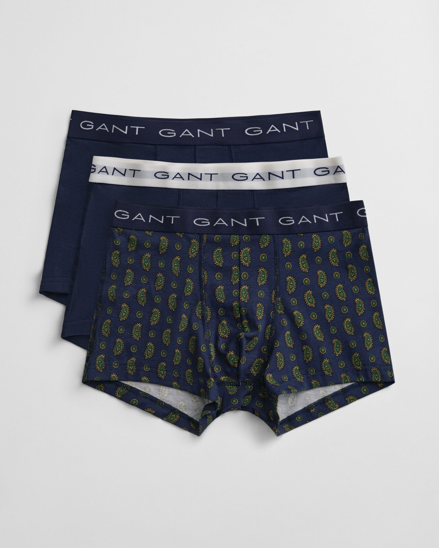3-Pack Paisley Print Trunks Gift Box