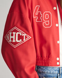 Cropped Varsity Jacket