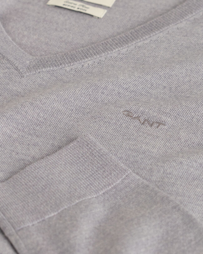 Extra Fine Merino Wool V-Neck Sweater