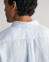 Regular Fit Striped Linen Shirt