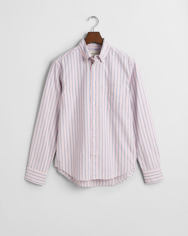 Regular Fit Striped Archive Oxford Shirt