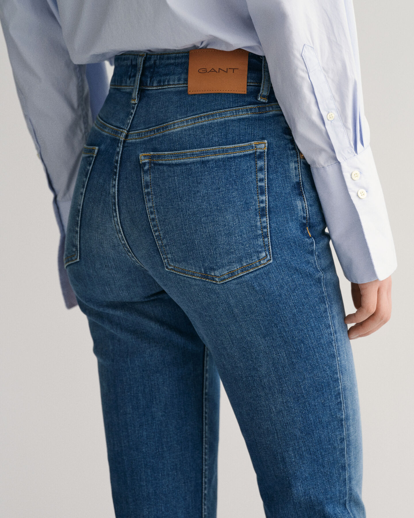 Slim Fit Flared Jeans