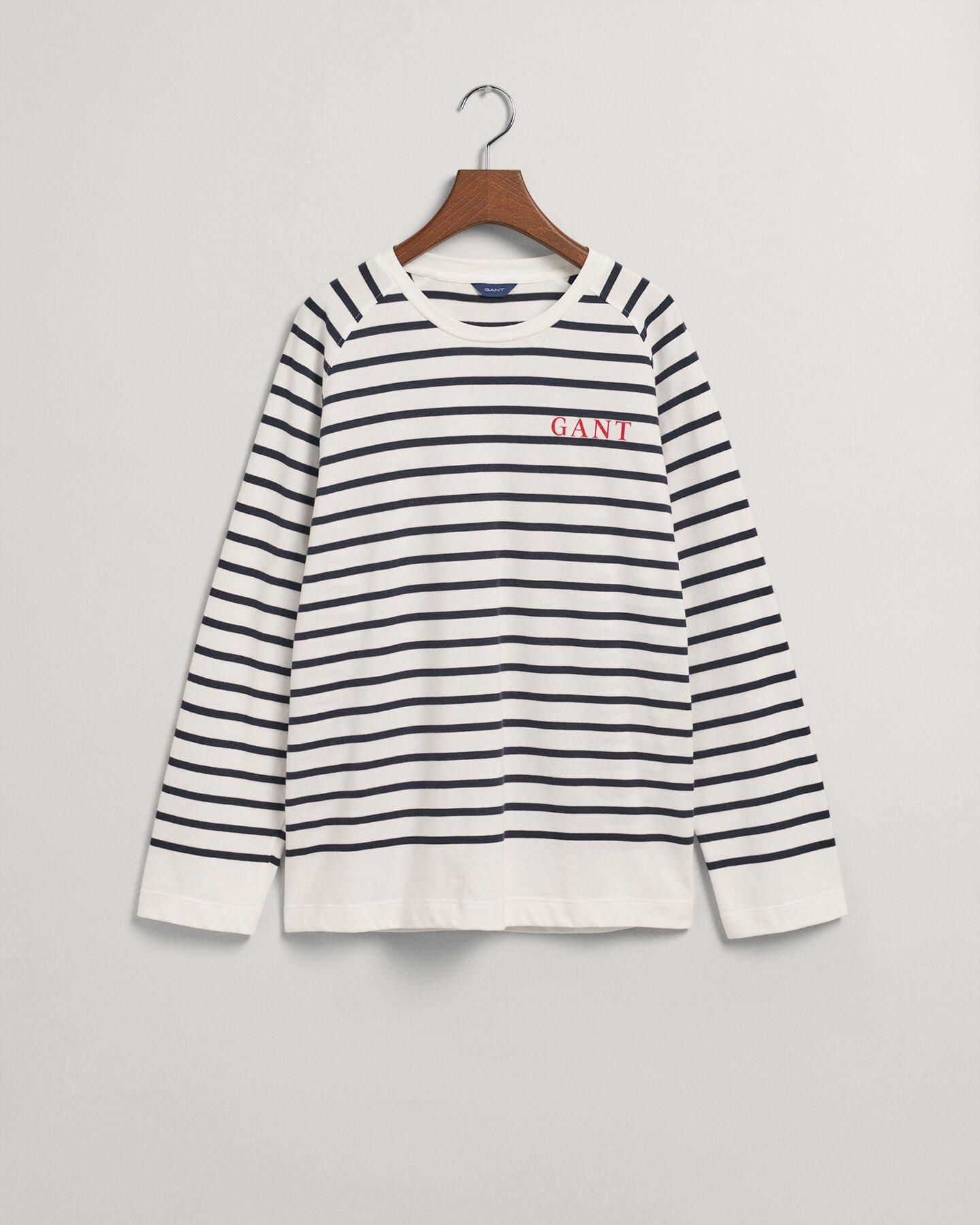 Logo Striped Long Sleeve T-Shirt