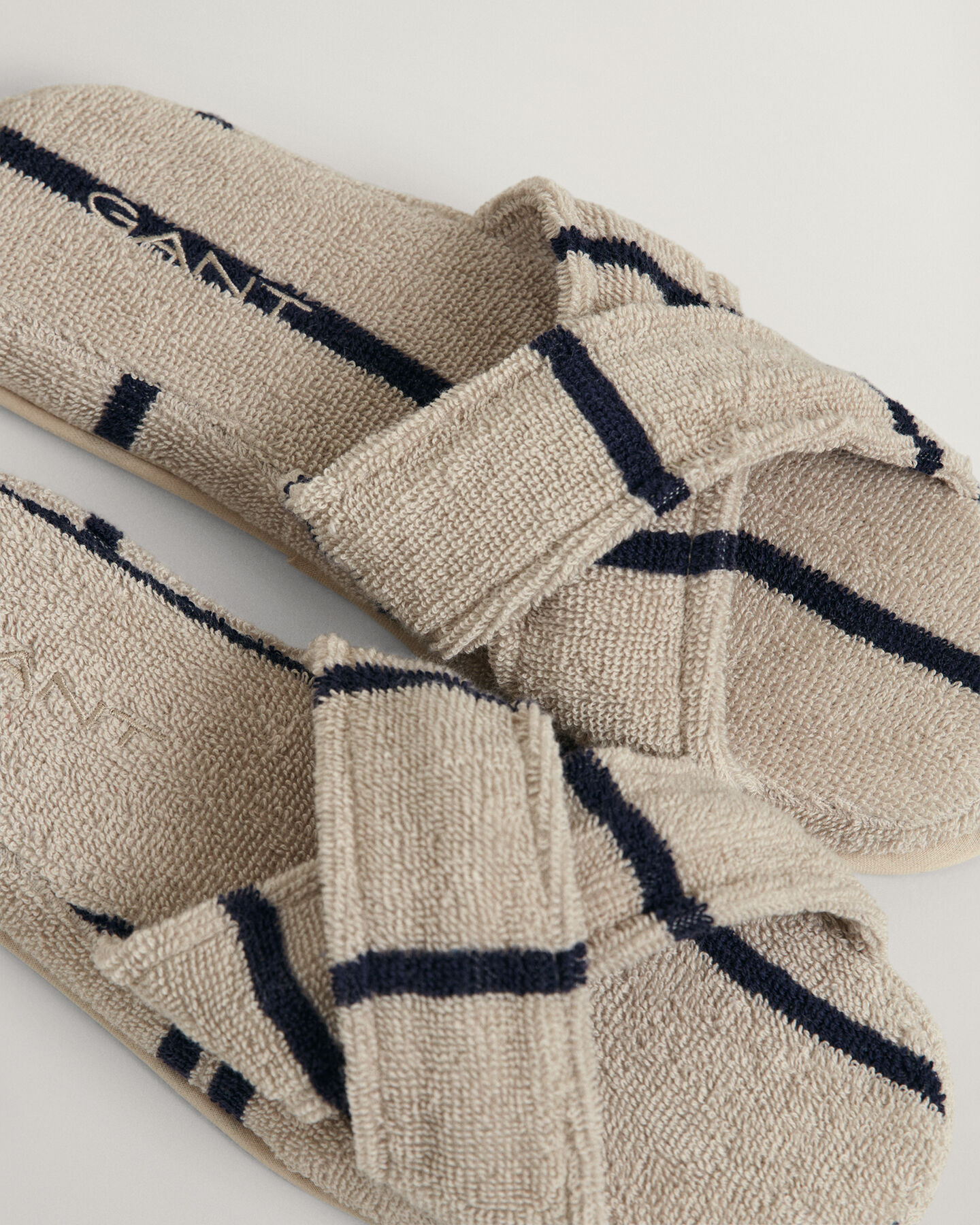 Striped Cross Slippers