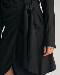 Wrap Shirt Dress