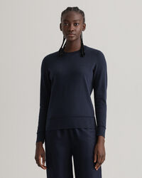 Light Cotton Crew Neck Sweater