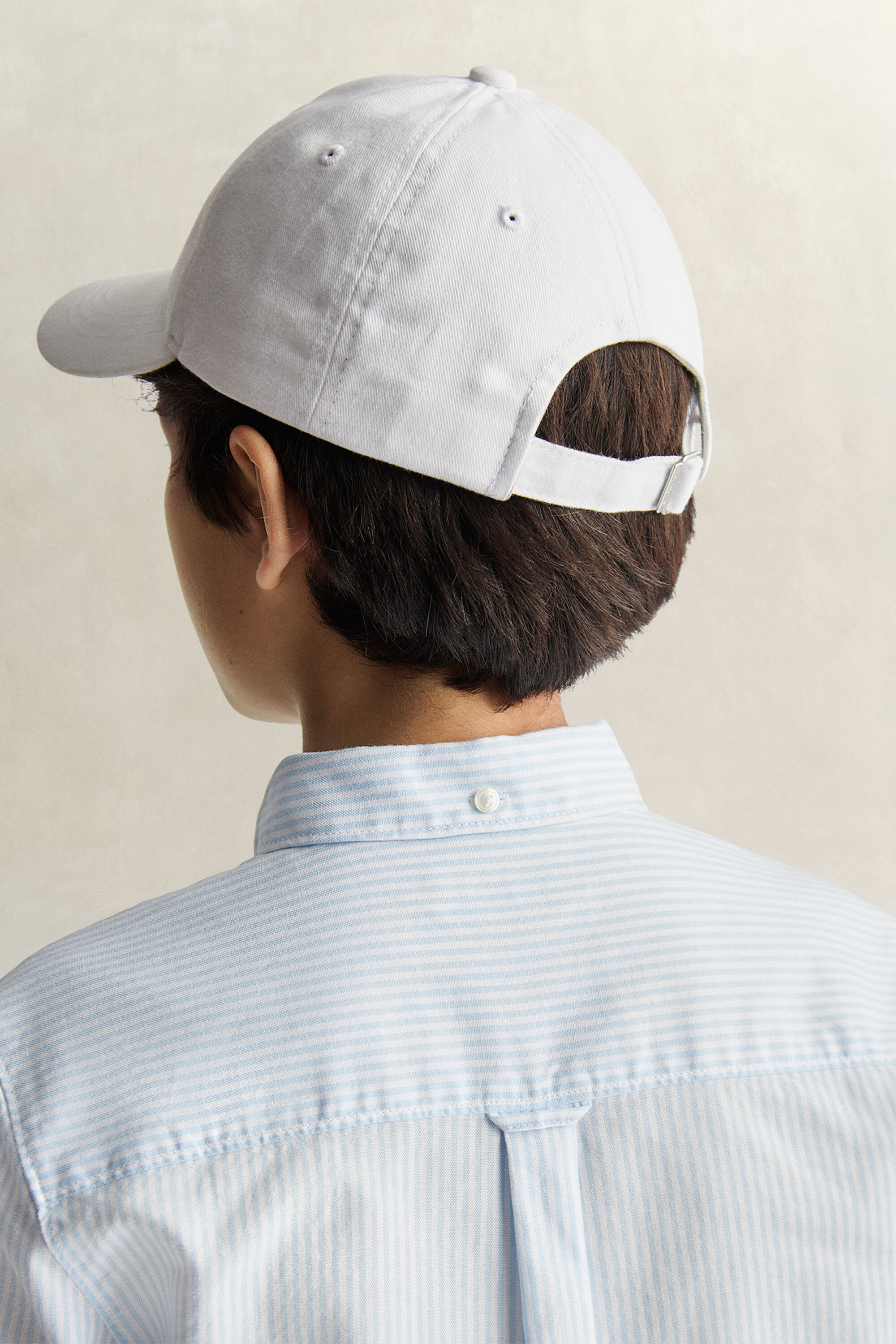 Teen Boys Striped Oxford Shirt